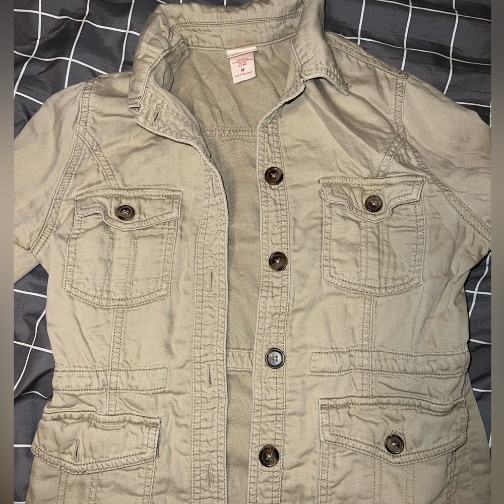 Tan Jean Jacket